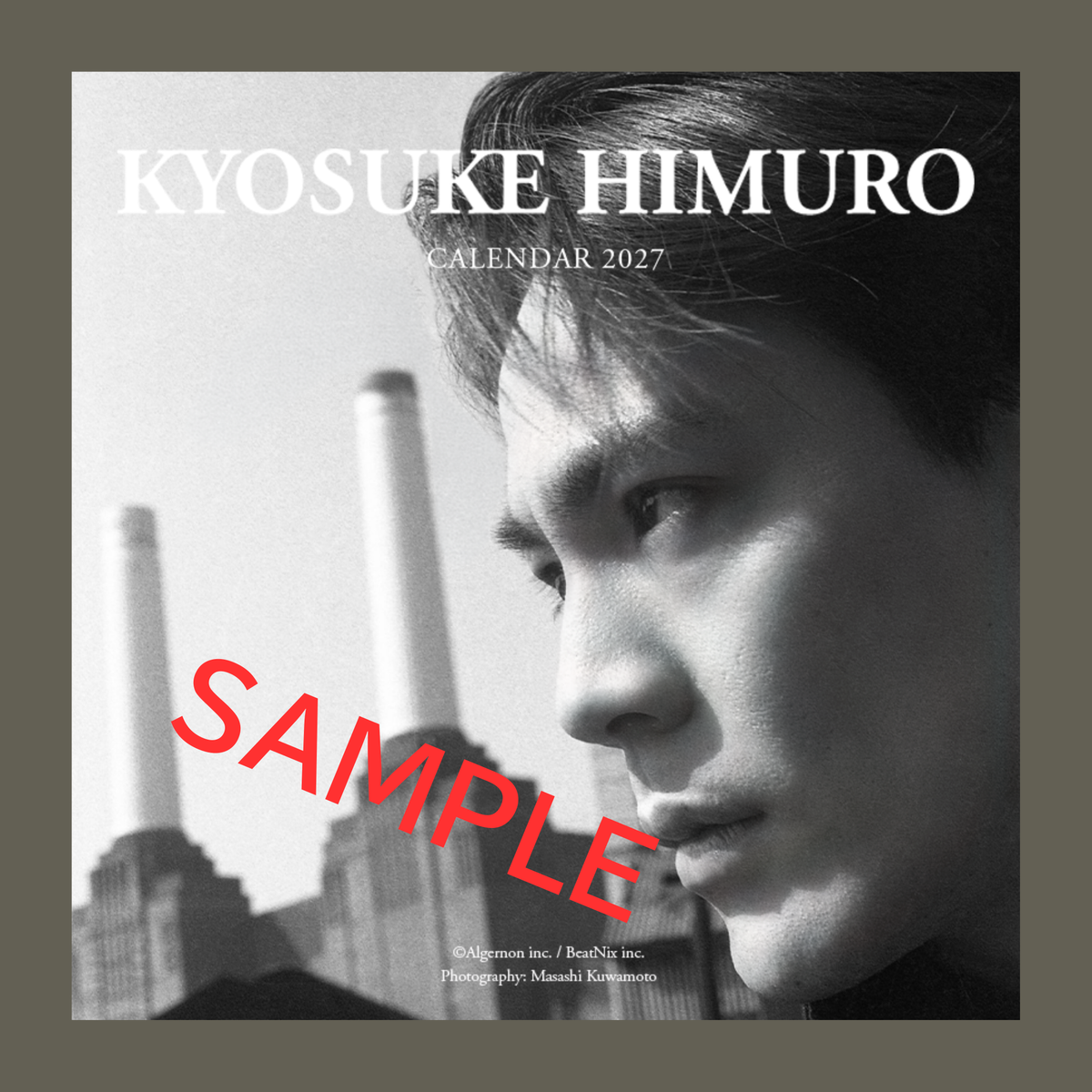 KYOSUKE HIMURO calendar 2027(非売品:パンサーマスコット付)