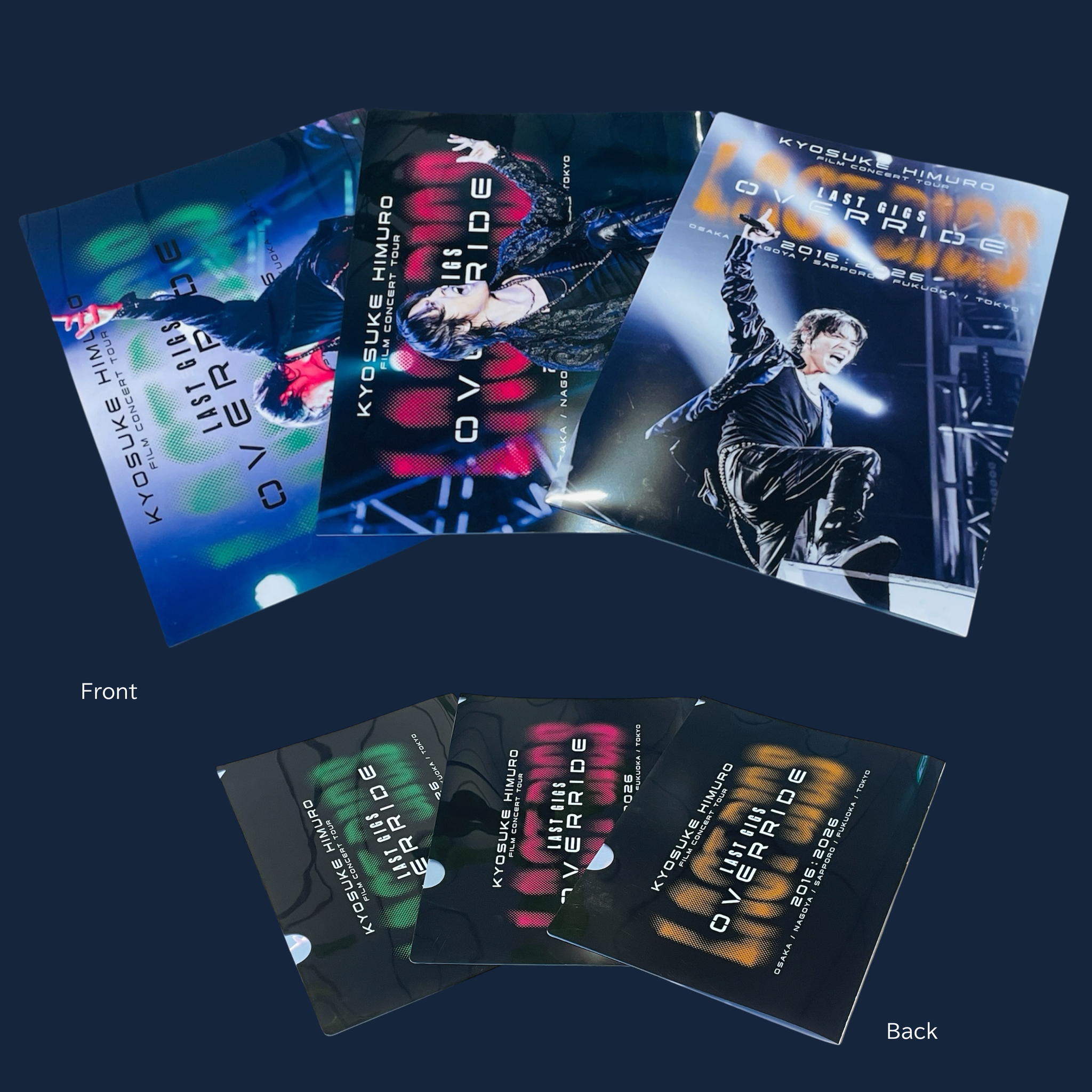 クリアファイル3点セット【Set Type-A】
