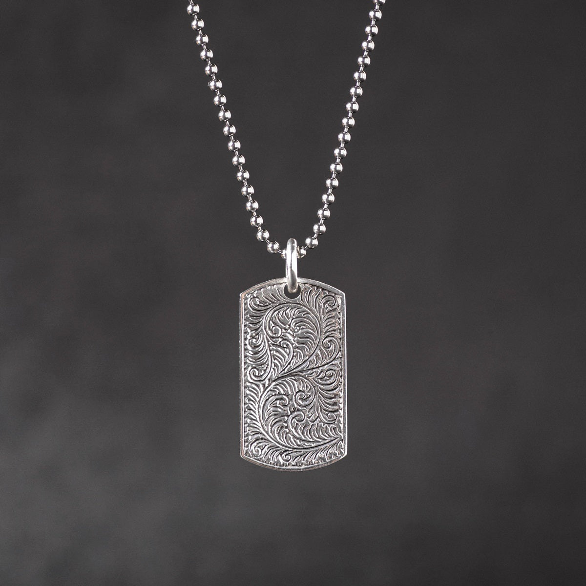Feather Dog tag
