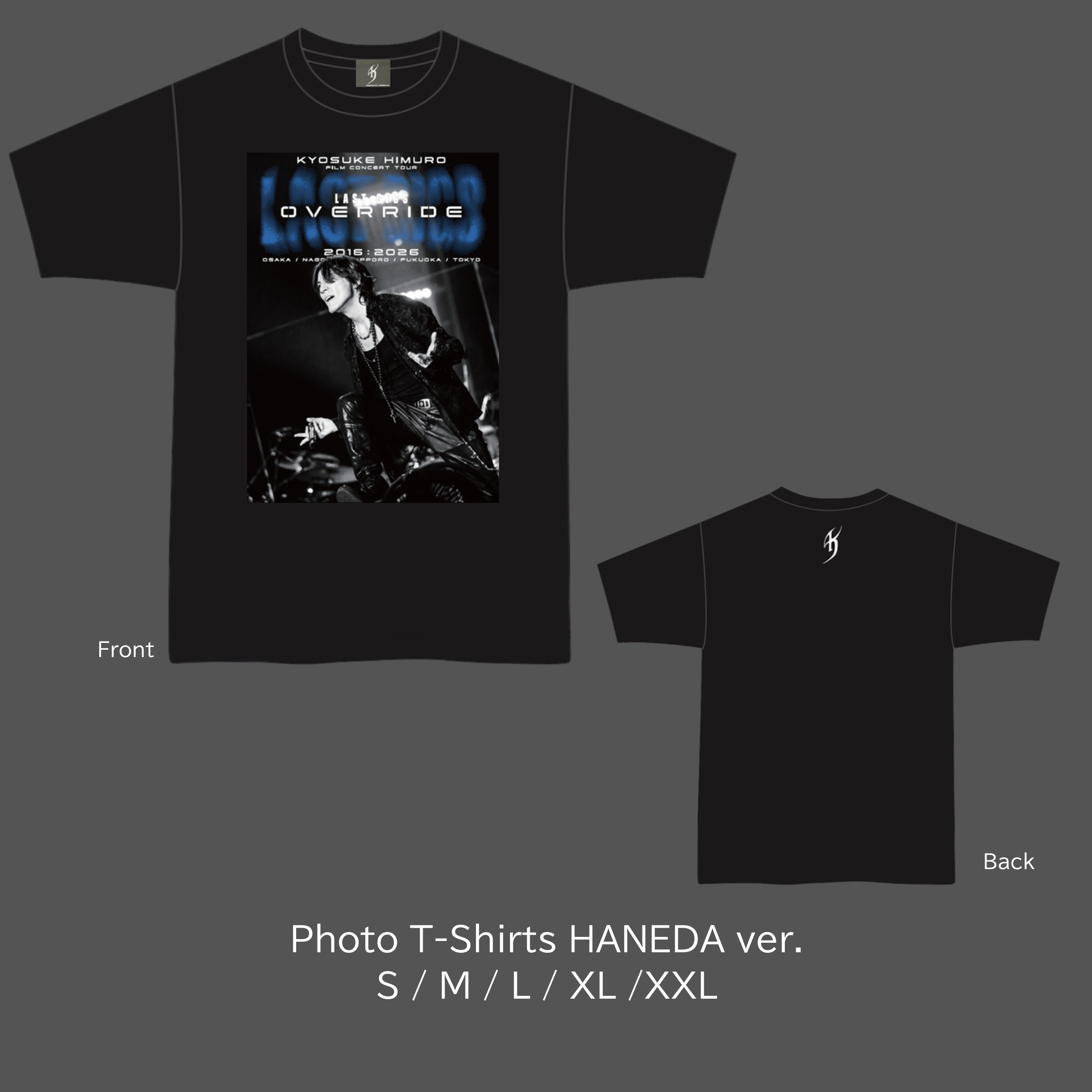 LAST GIGS OVERRIDE Photo T-Shirts(HANEDA)