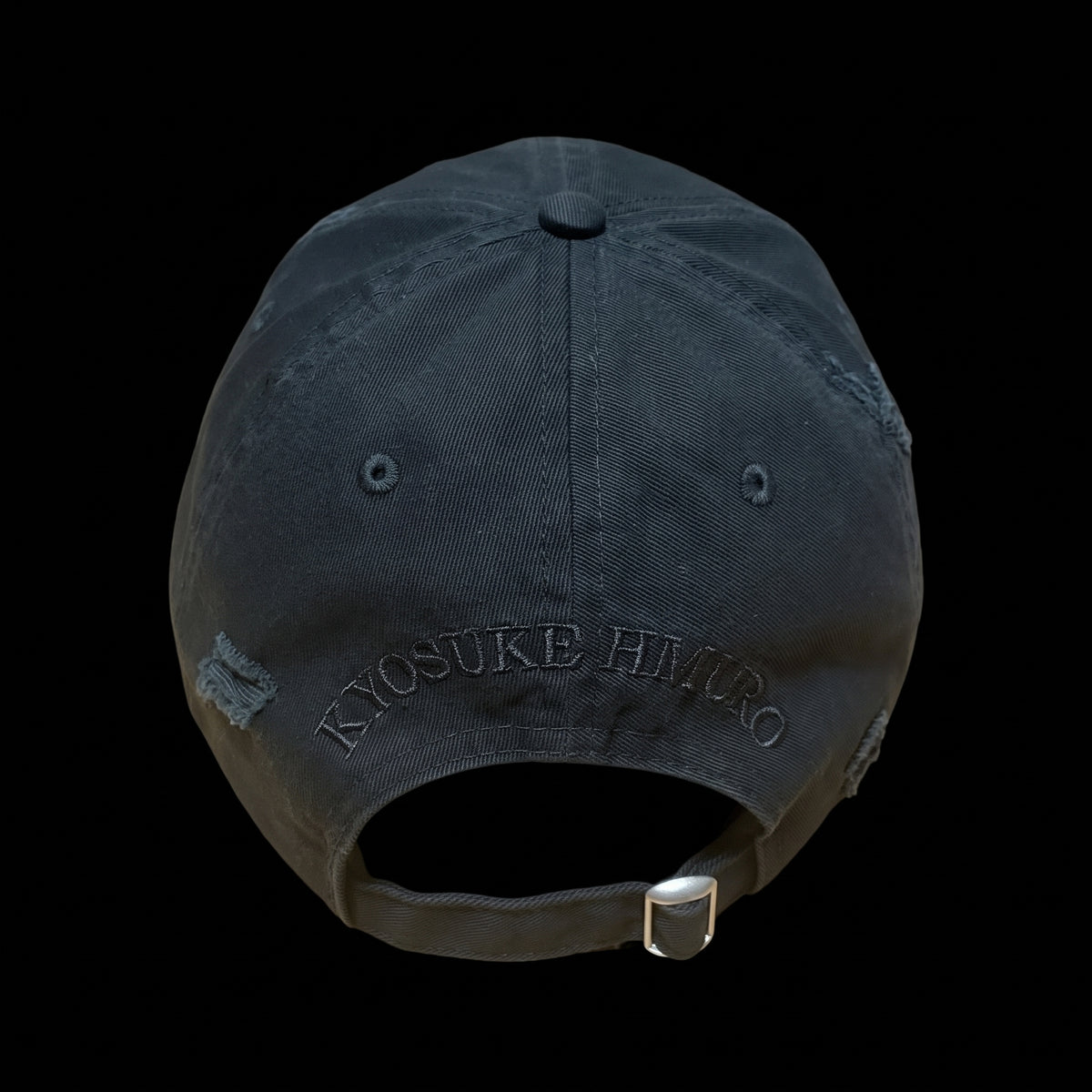 【NEWERA】9TWENTY Damaged (BLACK×BLACK) M/Lサイズ