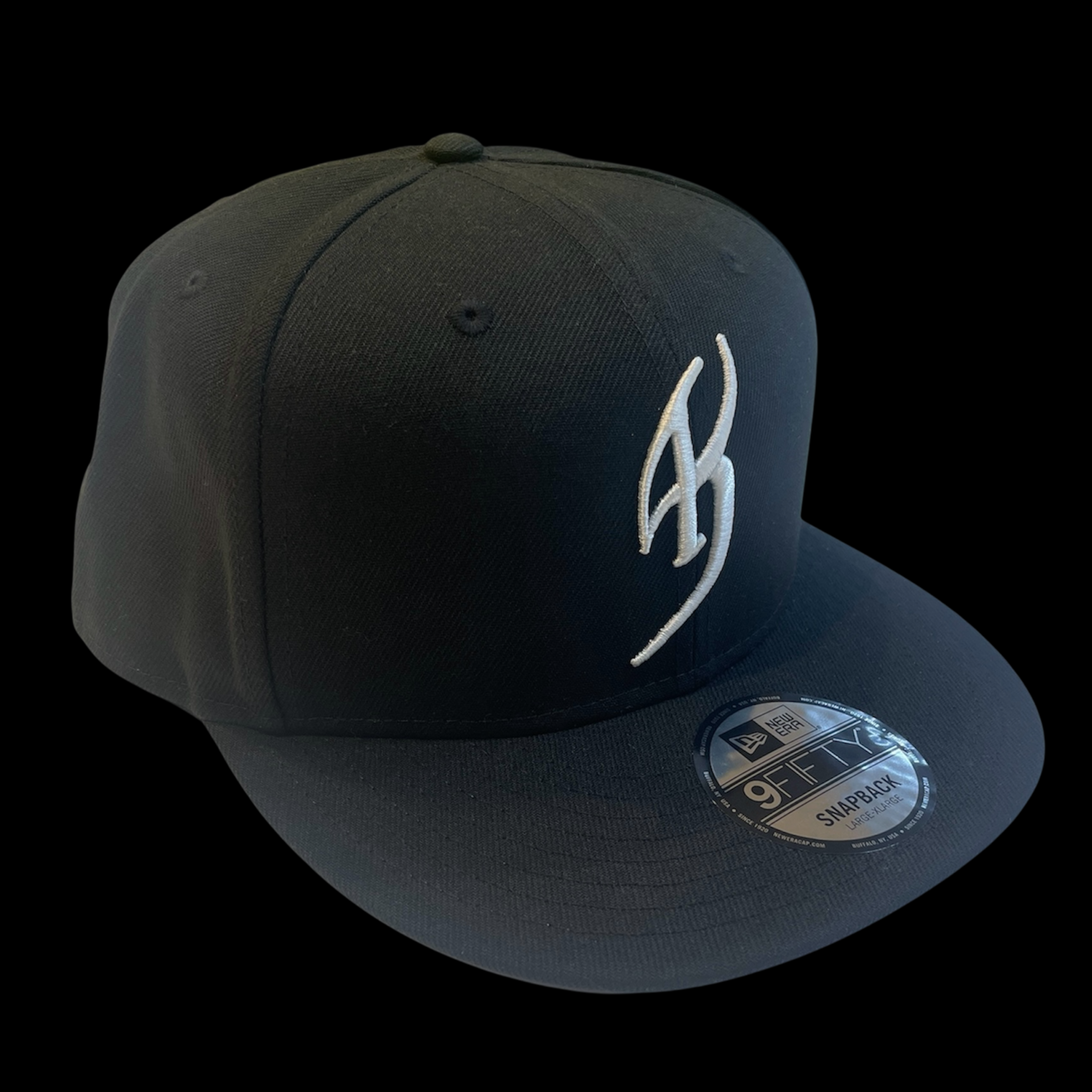 【NEWERA】9FIFTY (BLACK×WHITE) L/XLサイズ