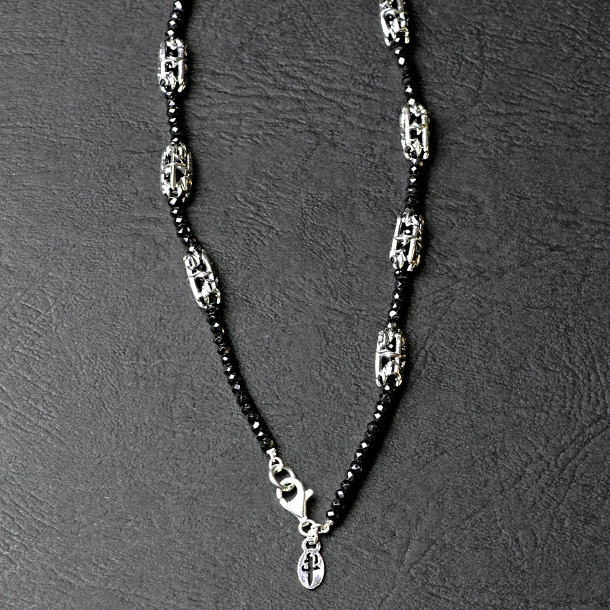 Black Spinel Necklace w/PJ Dagger ORIGINAL(復刻版)