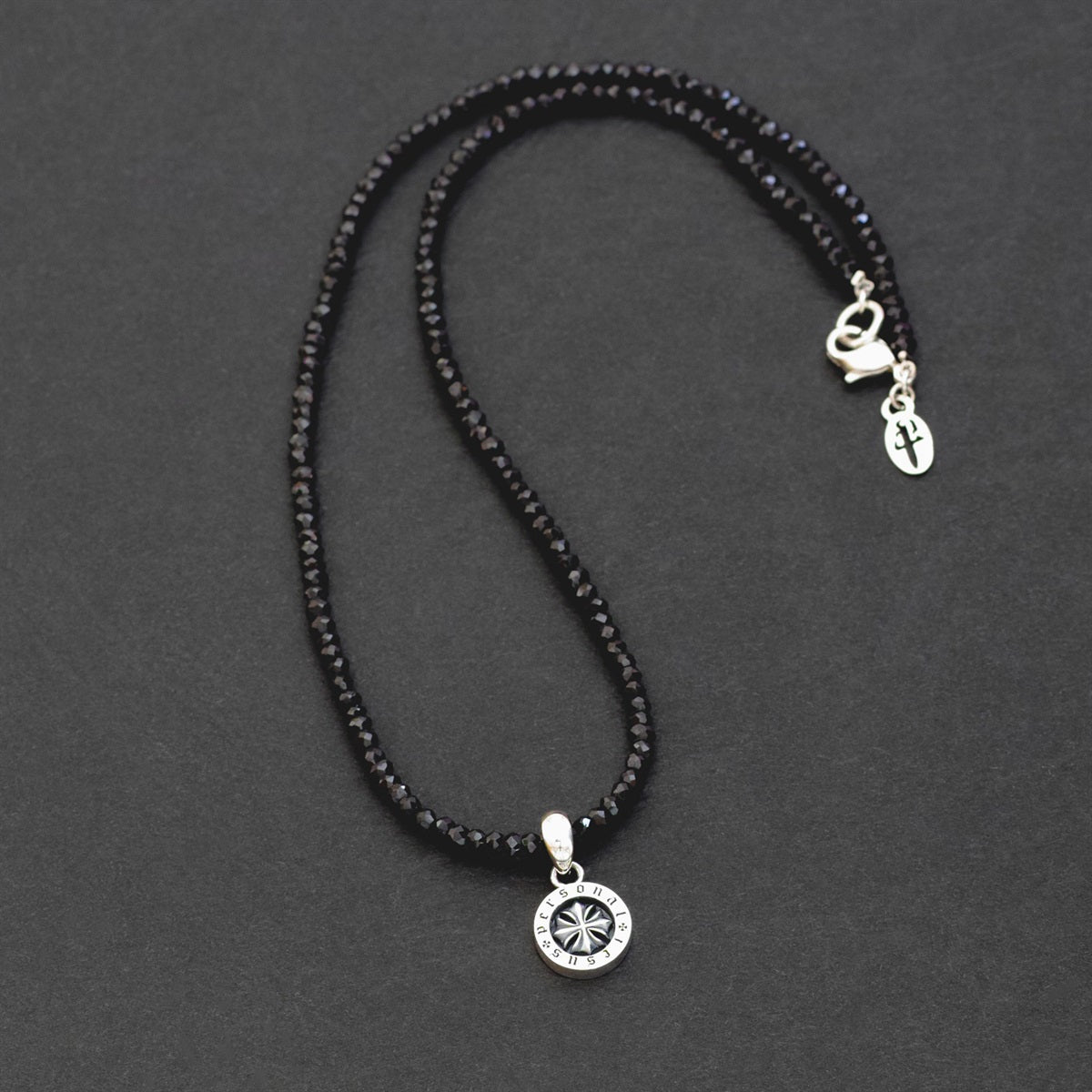 Black Spinel Pendant / S