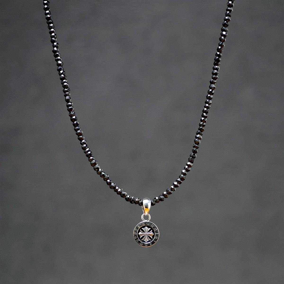 Black Spinel Pendant / S