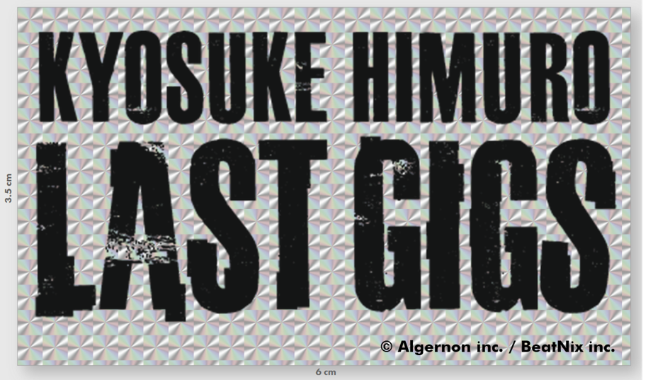 \購入特典 “LAST GIGS” HOLOGRAM STICKER