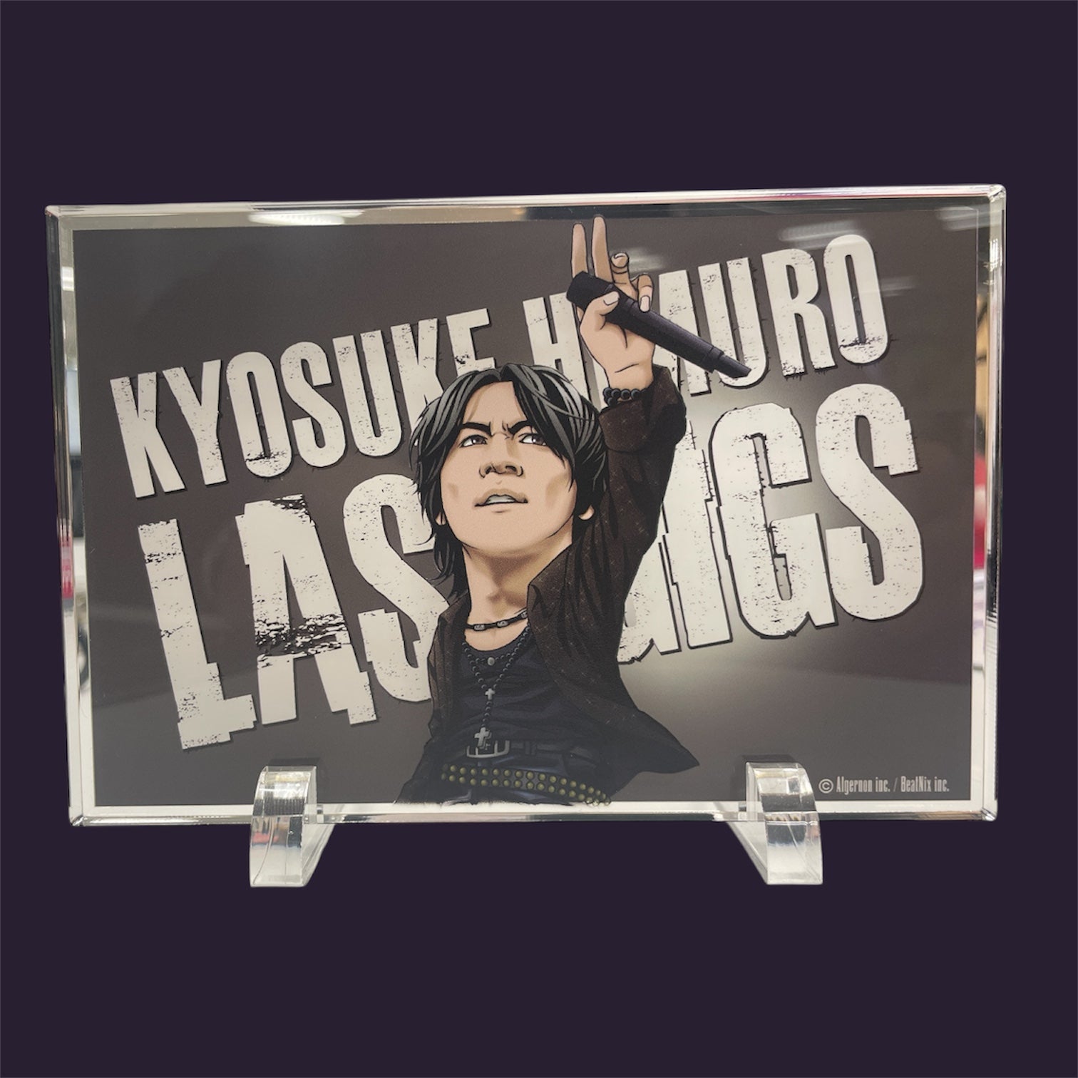 “LAST GIGS ” Acrylic block