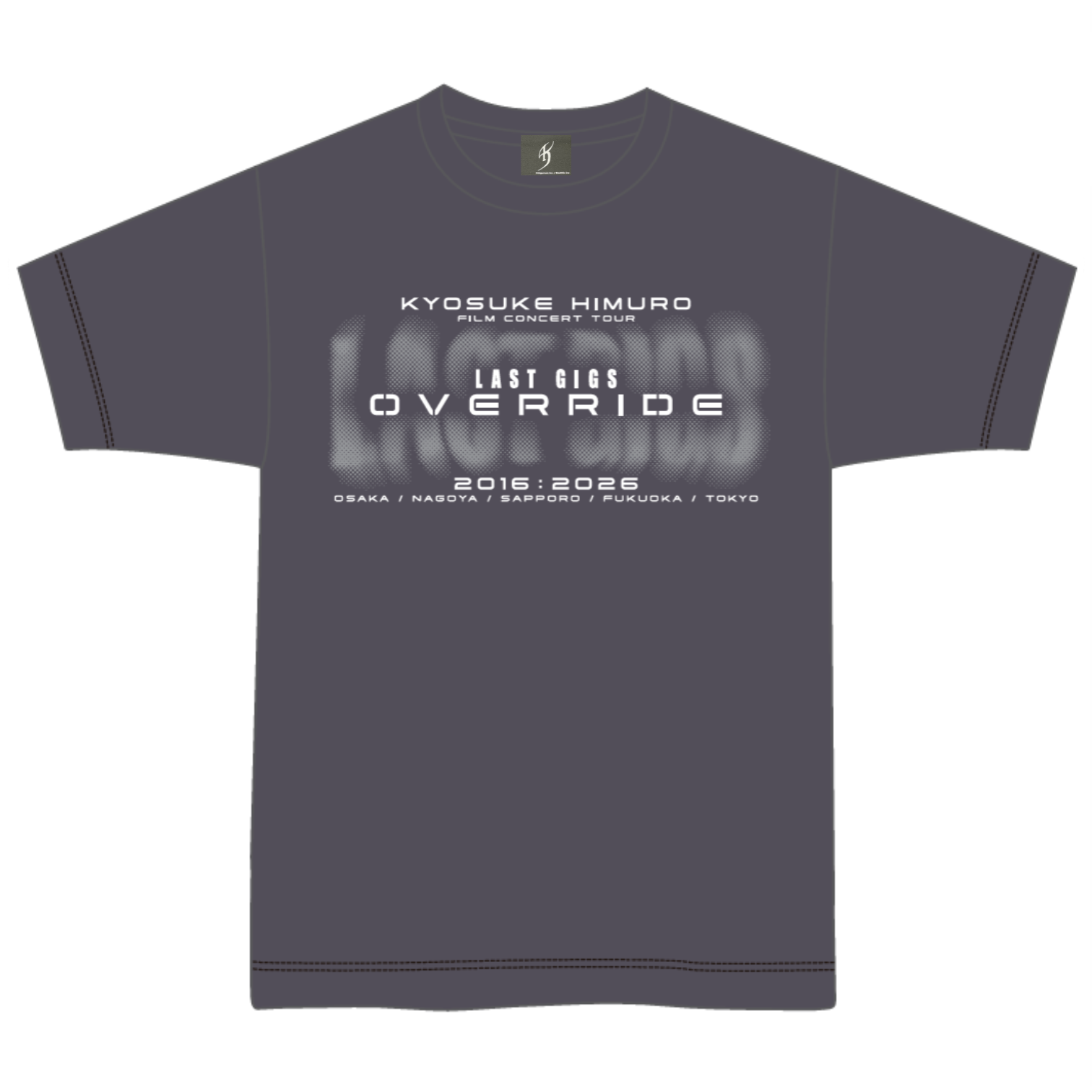 LAST GIGS OVERRIDE TOUR T-Shirts “GRAYISH PURPLE”【数量限定】