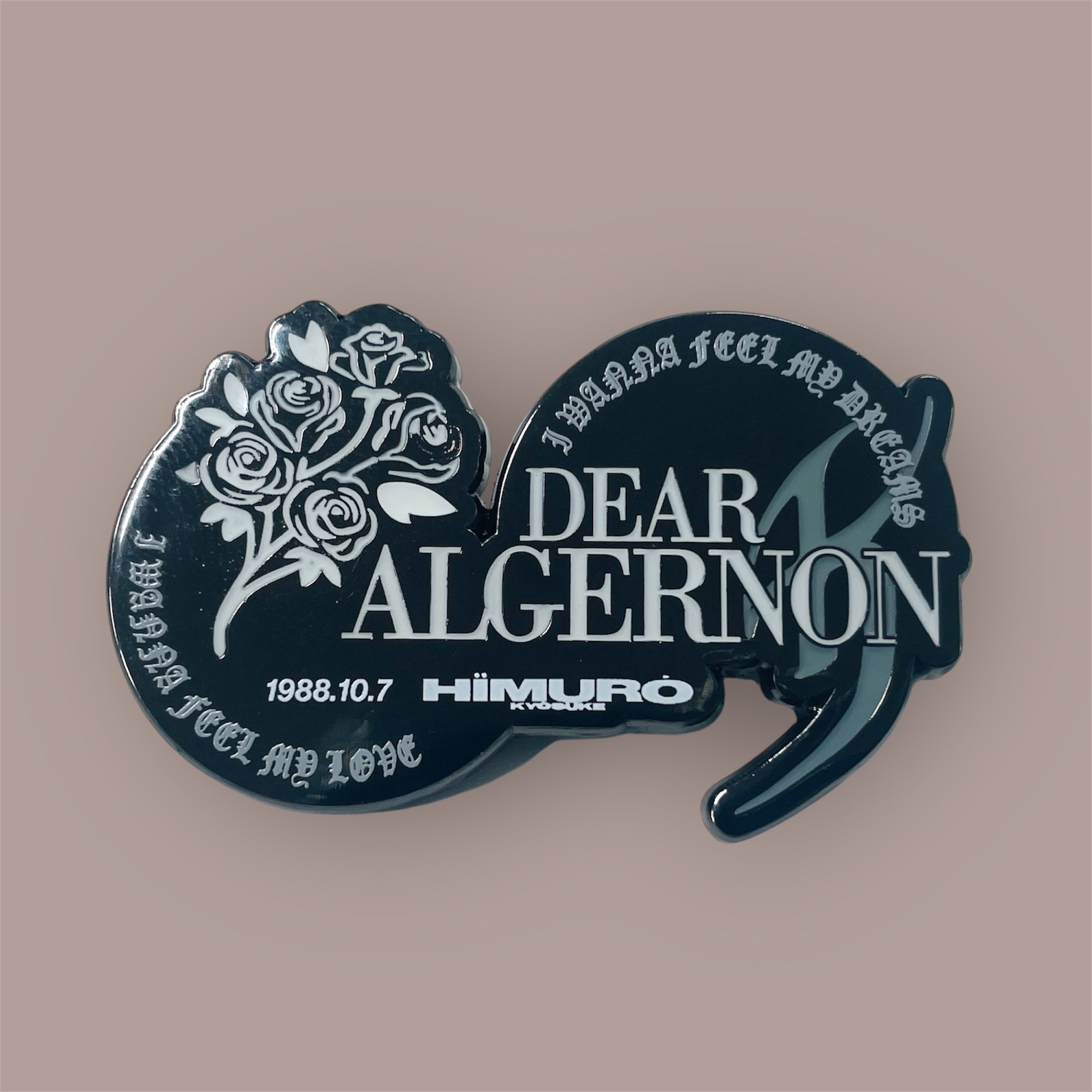 “Dear Algernon ” PINS (2種セット)