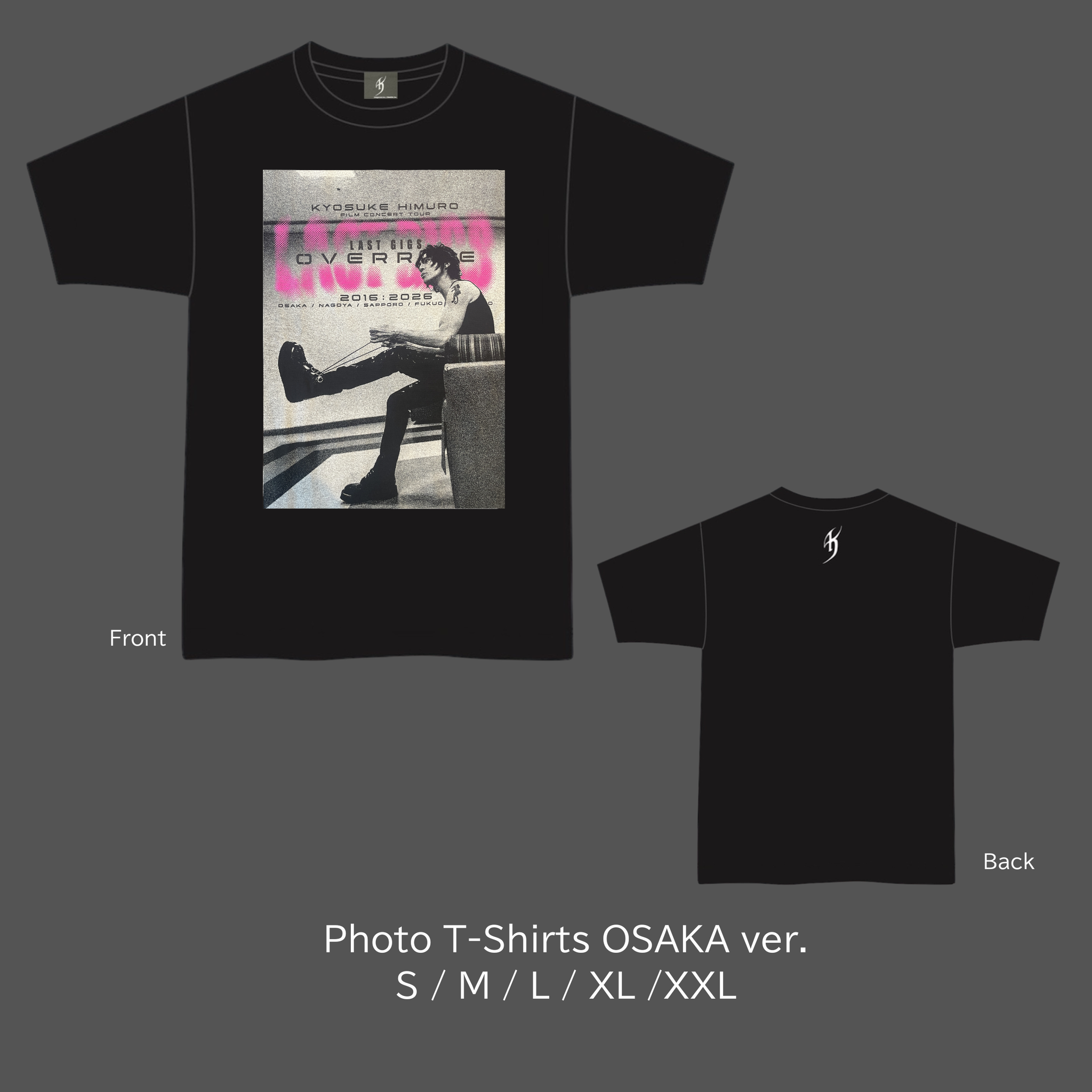 LAST GIGS OVERRIDE Photo T-Shirts(OSAKA) LAST GIGS OVERRIDE Photo T-Shirts(OSAKA)
