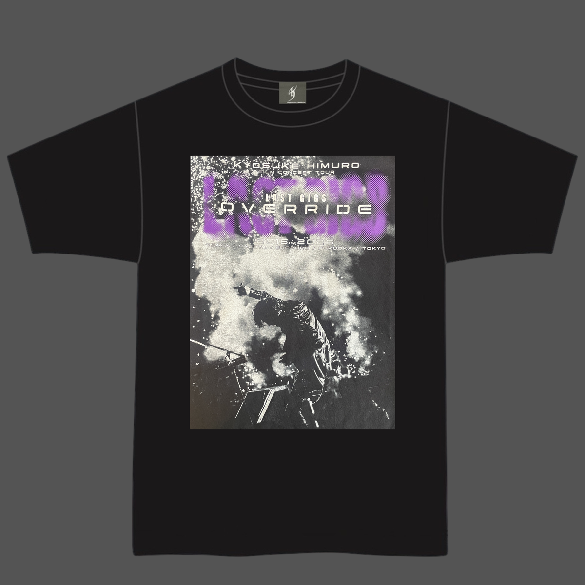 LAST GIGS OVERRIDE Photo T-Shirts(FUKUOKA)