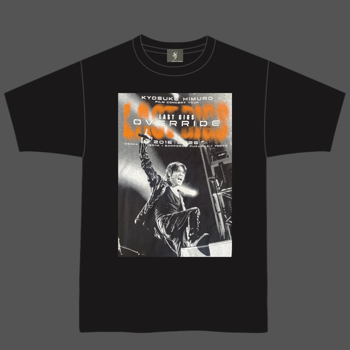 LAST GIGS OVERRIDE Photo T-Shirts(NAGOYA)
