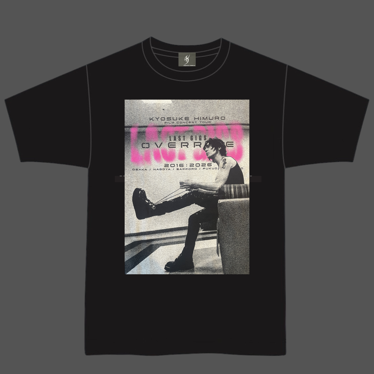 LAST GIGS OVERRIDE Photo T-Shirts(OSAKA)