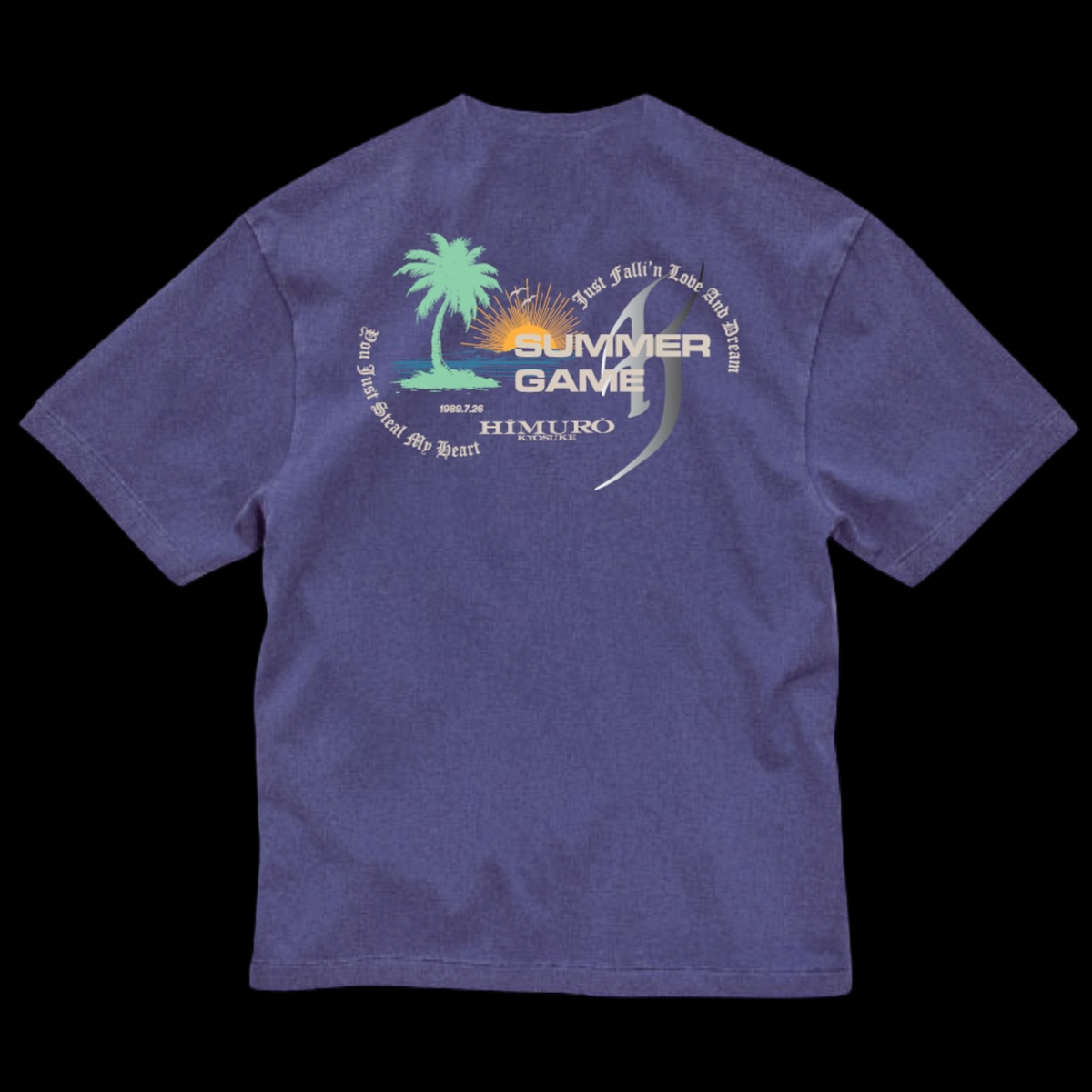 SUMMER GAME ” T-shirts PURPLE