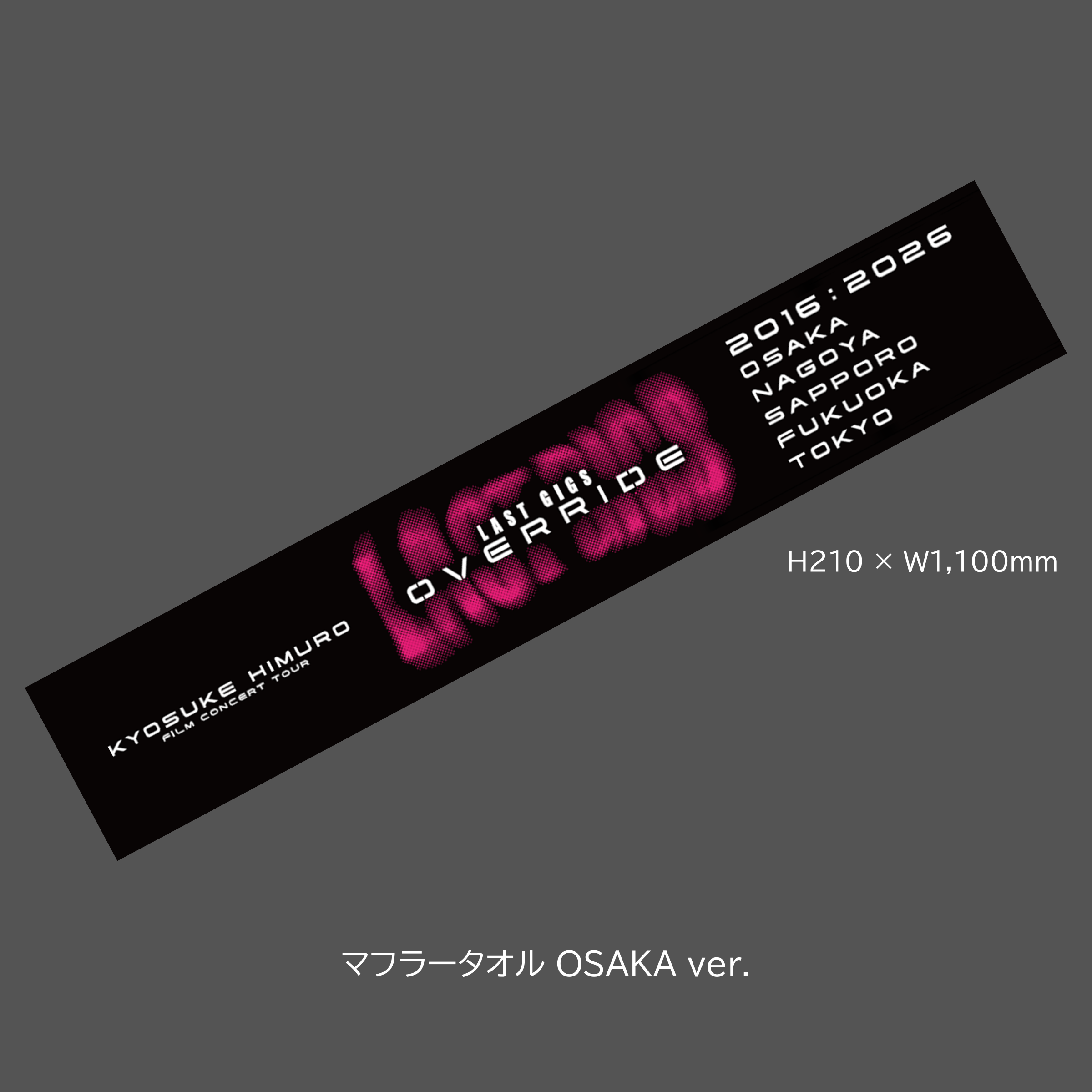 【LAST GIGS OVERRIDE 特別企画】5 Piece set (OSAKA)