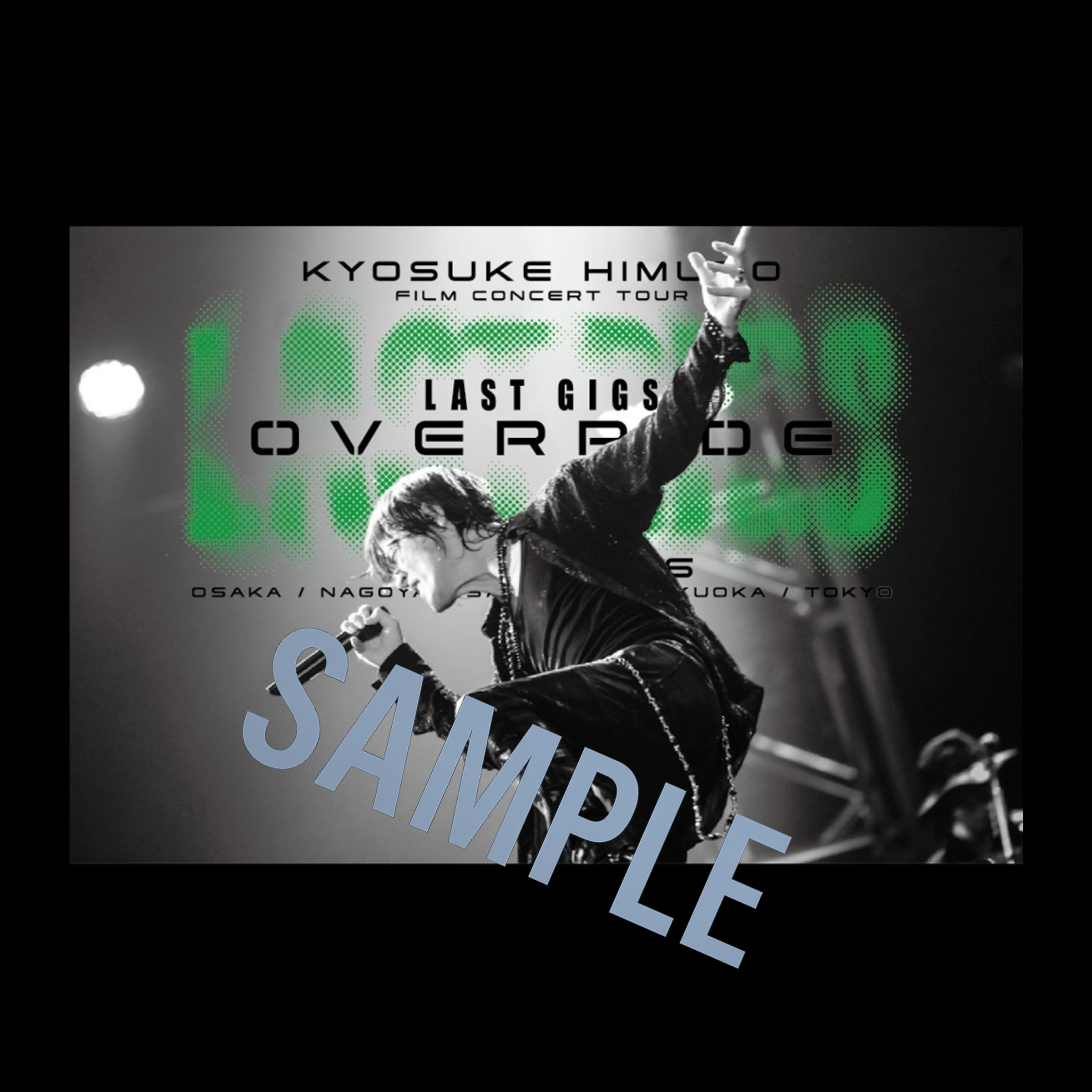 LAST GIGS OVERRIDE Photo T-Shirts(SAPPORO)