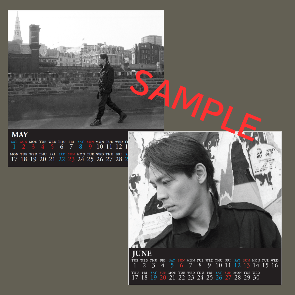 KYOSUKE HIMURO calendar 2027（非売品：パンサーマスコット付）