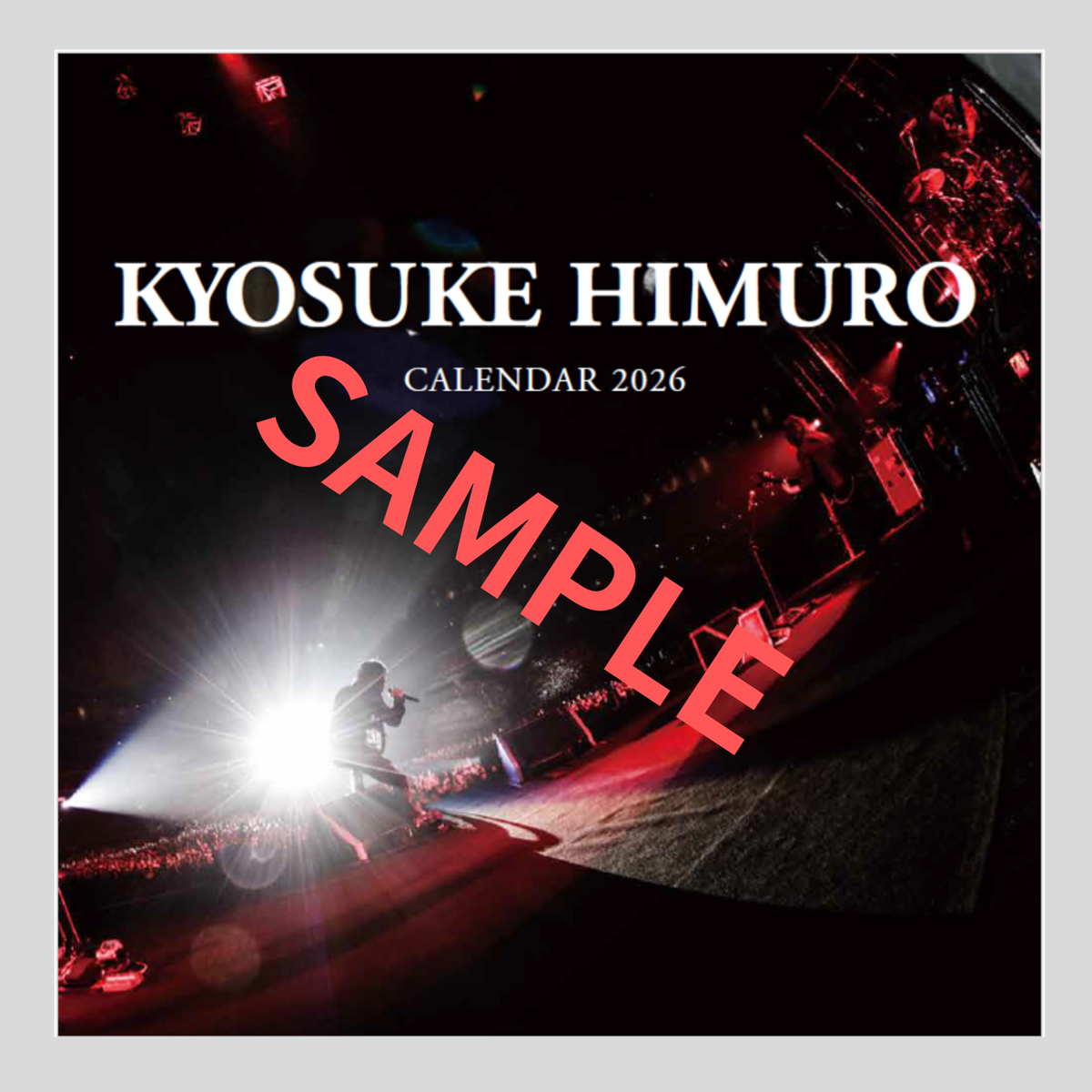 KYOSUKE HIMURO calendar 2026（カレンダー単品）