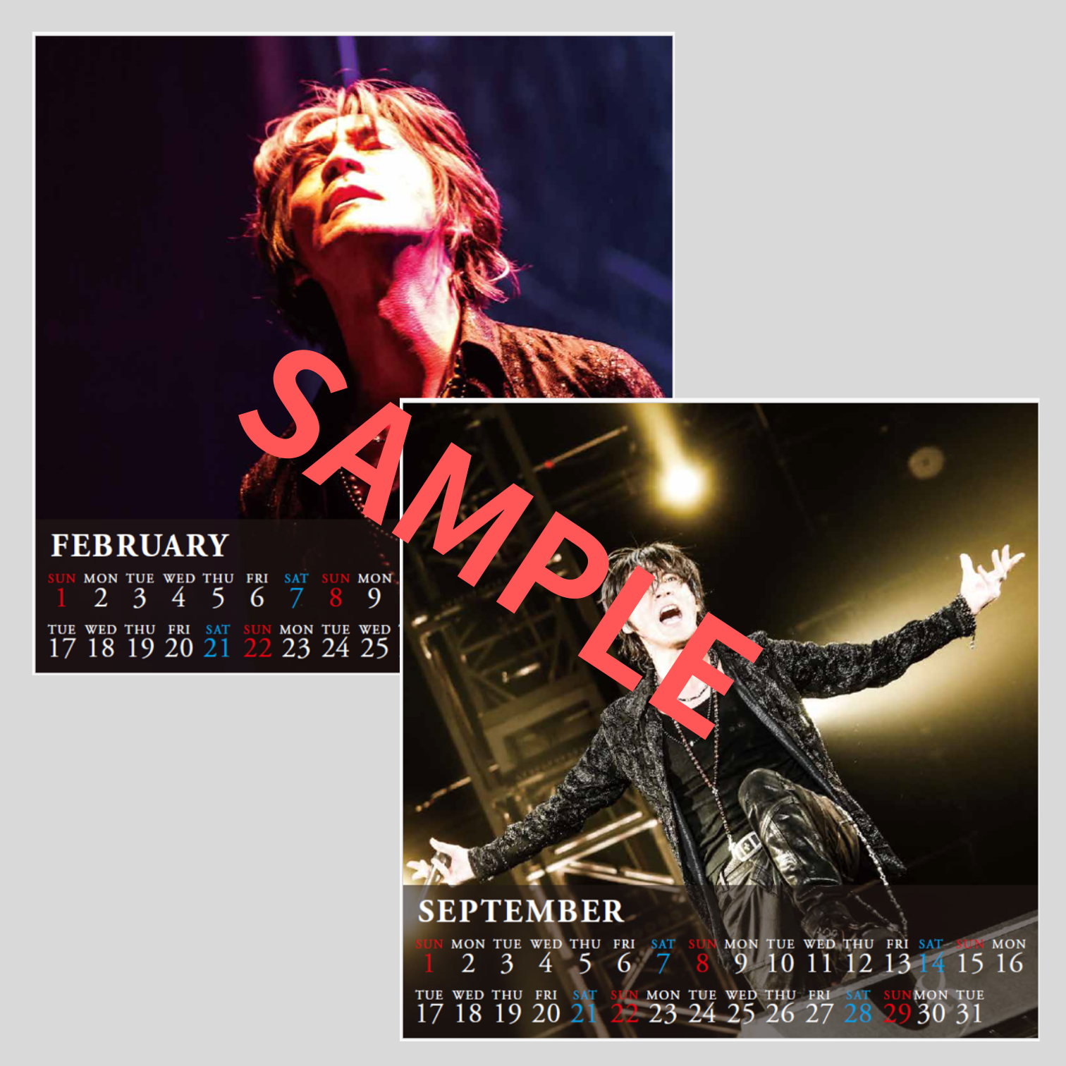 KYOSUKE HIMURO calendar 2026（カレンダー単品）