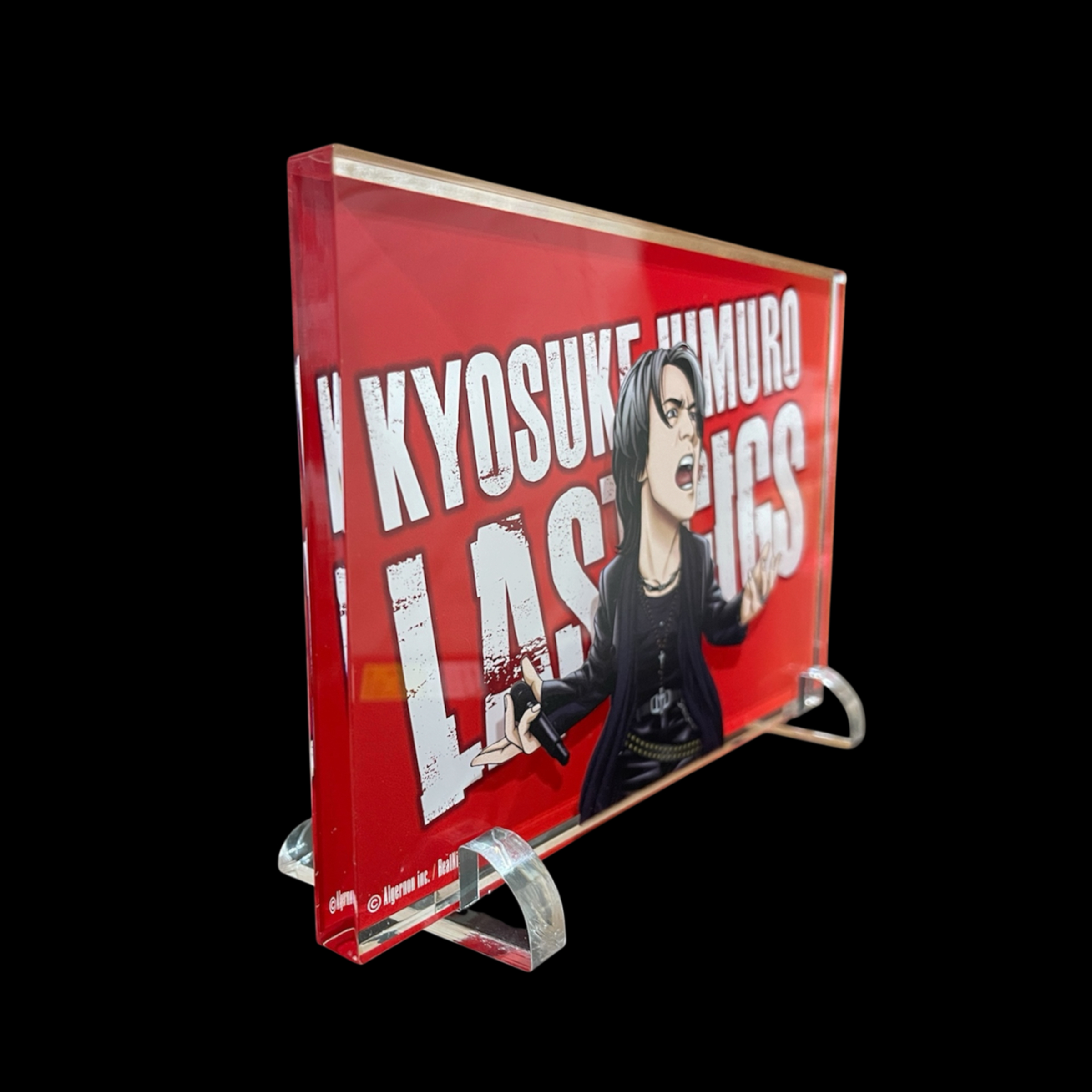 “LAST GIGS ” Acrylic block （RED ver.）