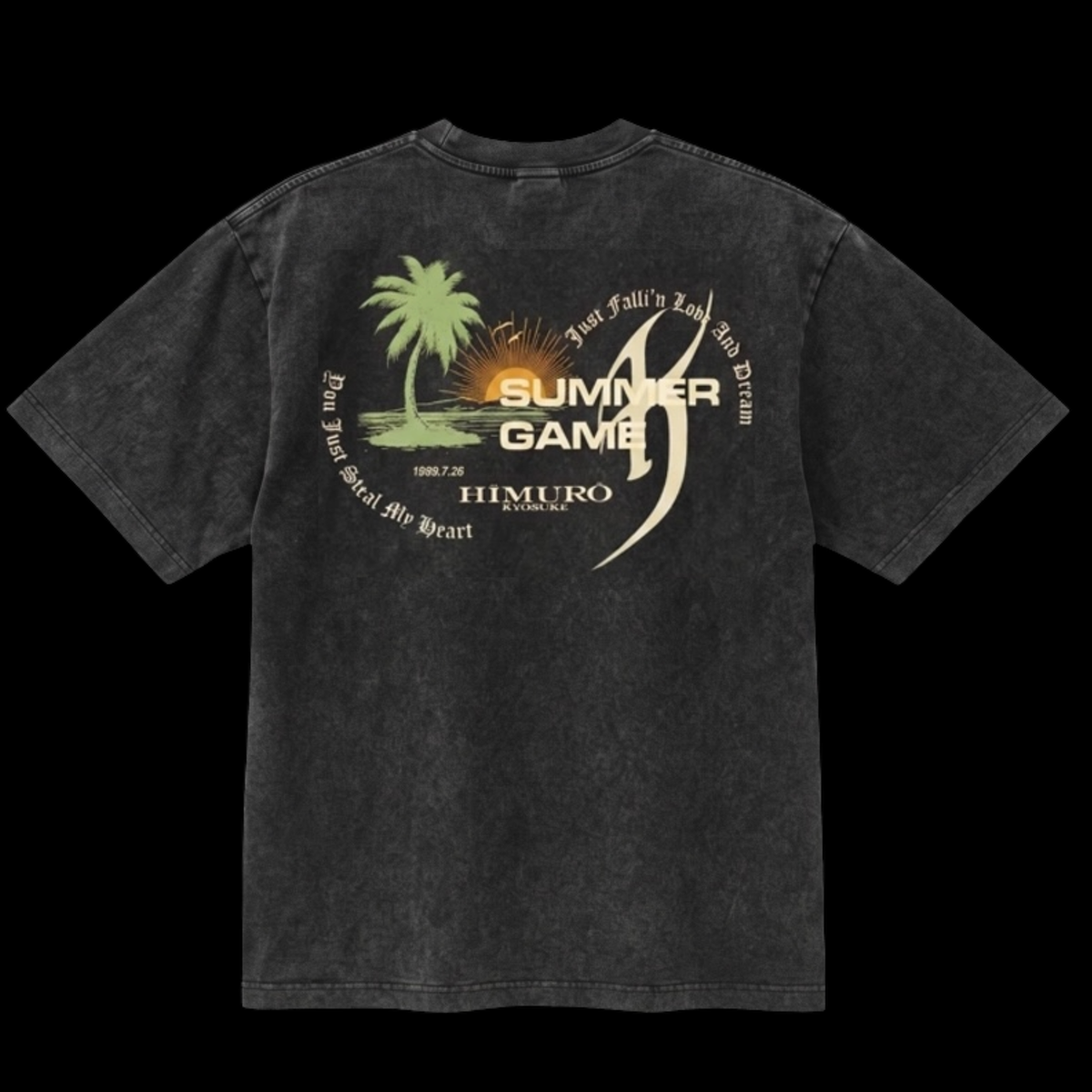SUMMER GAME ” T-shirts BLACK