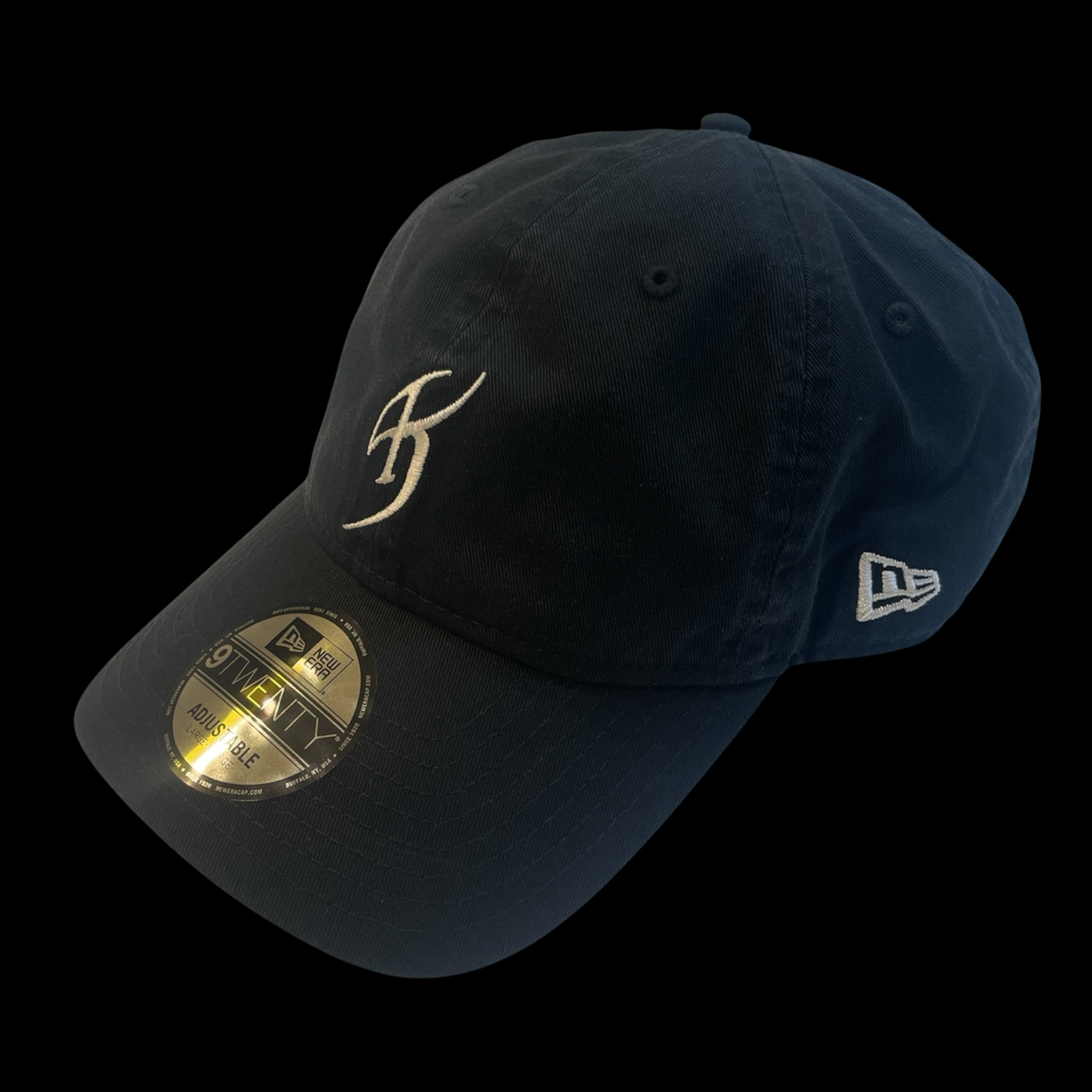 【NEWERA】9TWENTY (BLACK×WHITE)  M/Lサイズ