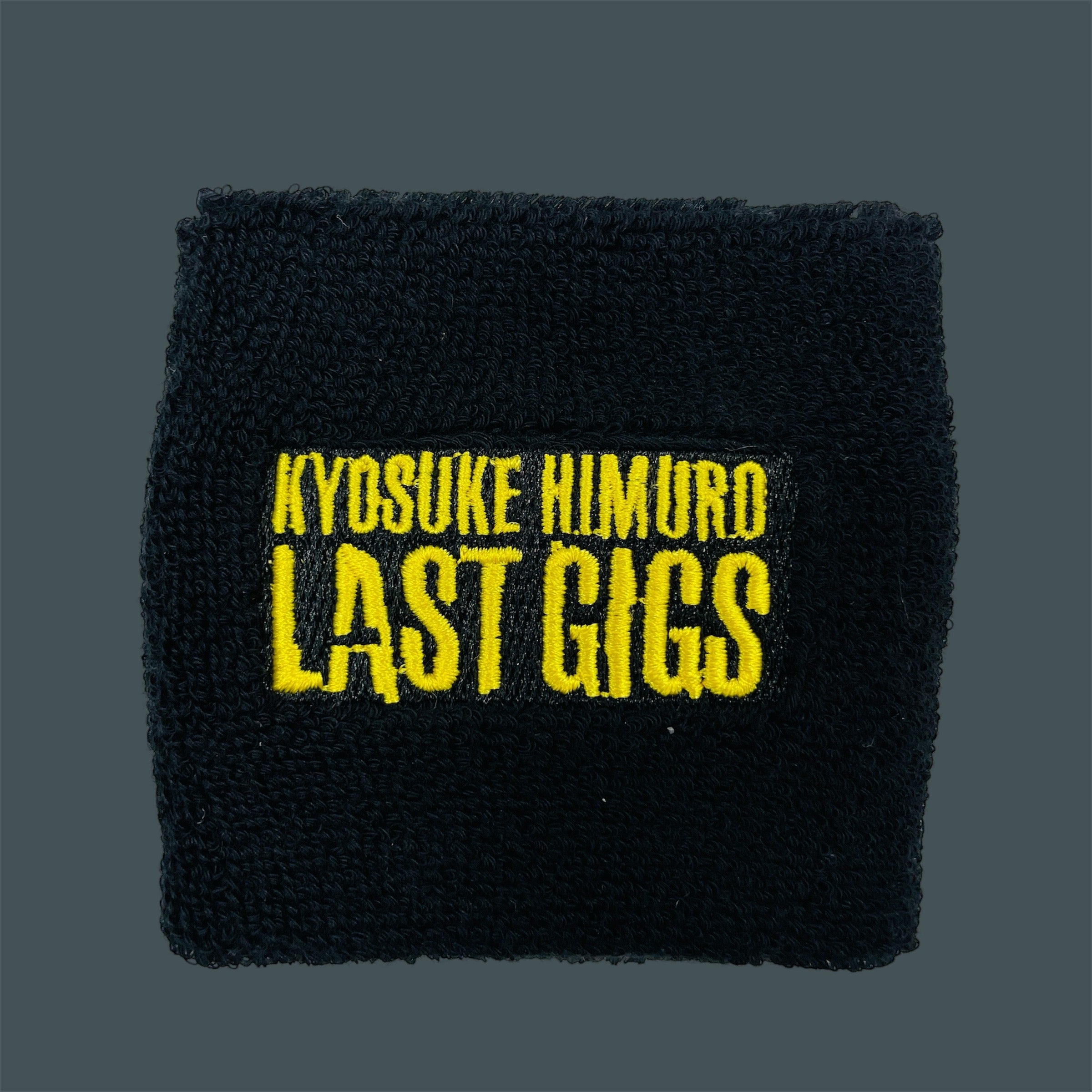 WRIST BAND “BLACK×YELLOW GOLD”【数量限定】