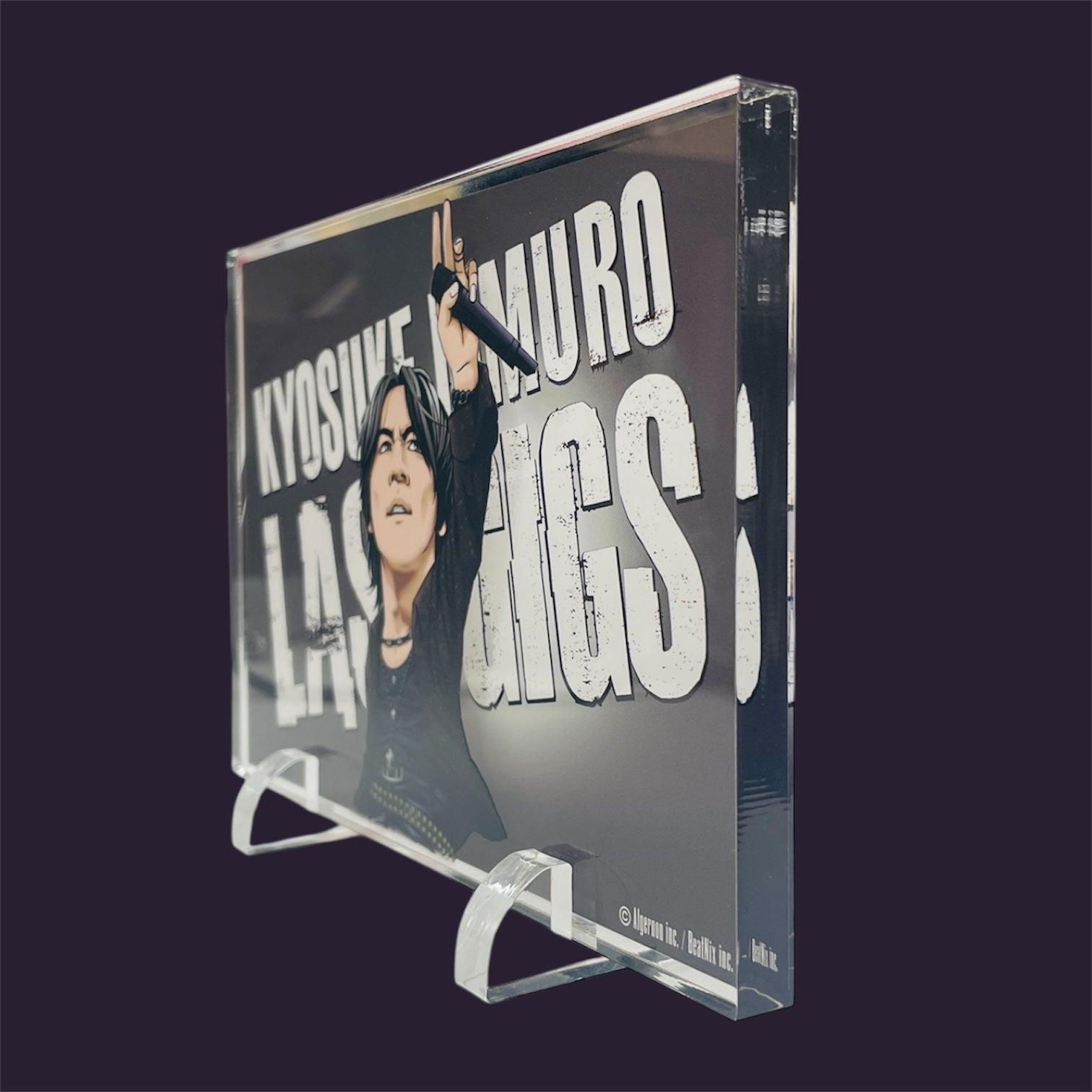 “LAST GIGS ” Acrylic block