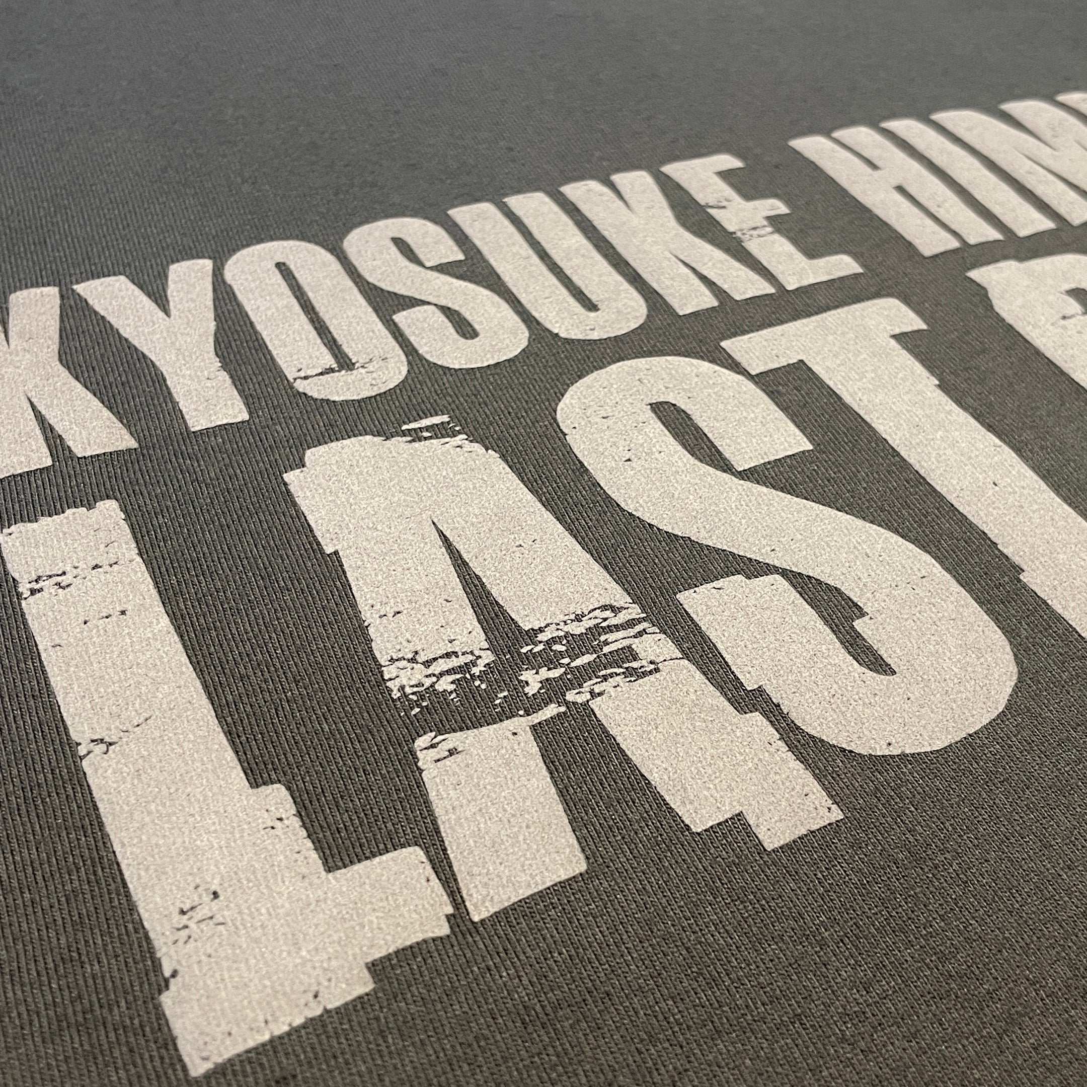 LAST GIGS FOAM T-Shirts “BLACK×BLACK”