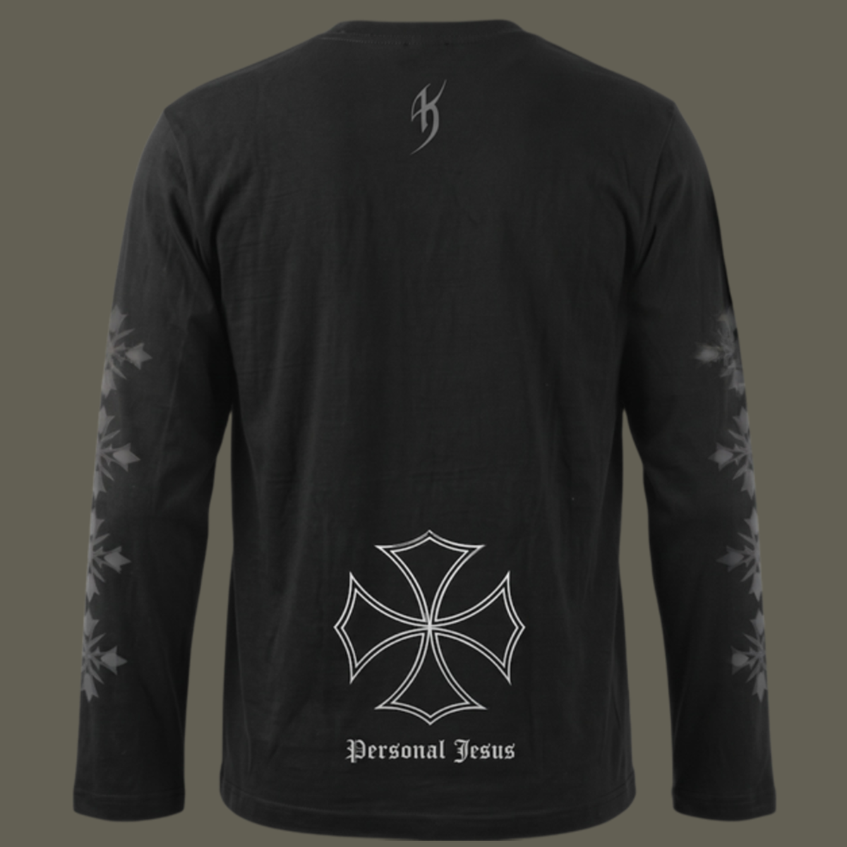 IRON CROSS LONG SLEEVE T-SHIRTS（BLACK）