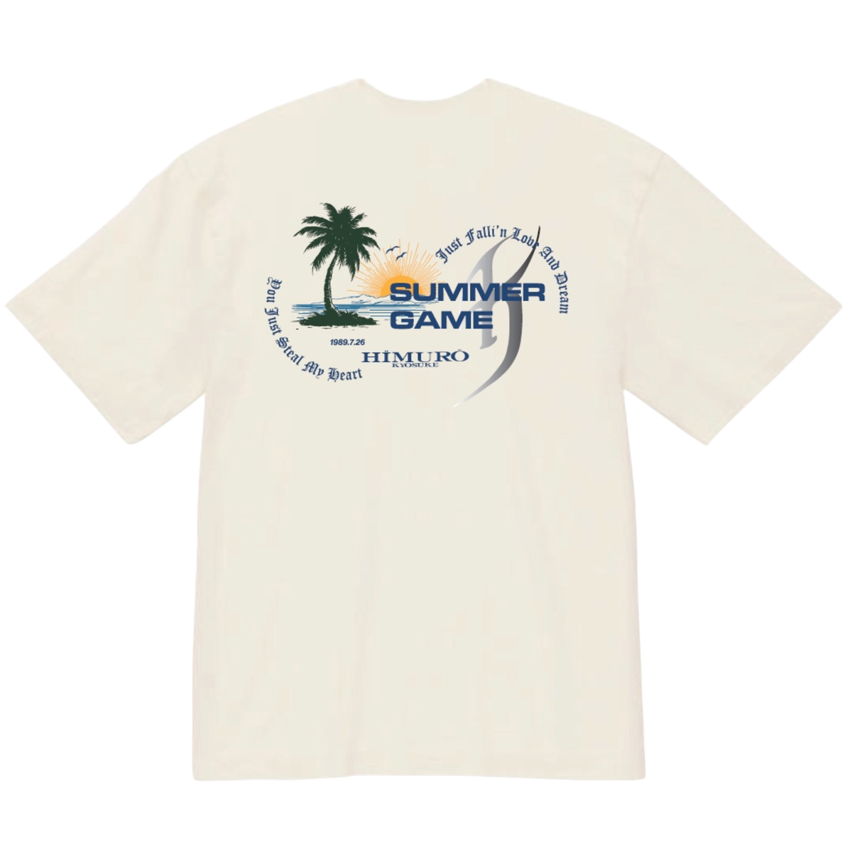 SUMMER GAME ” T-shirts WHITE