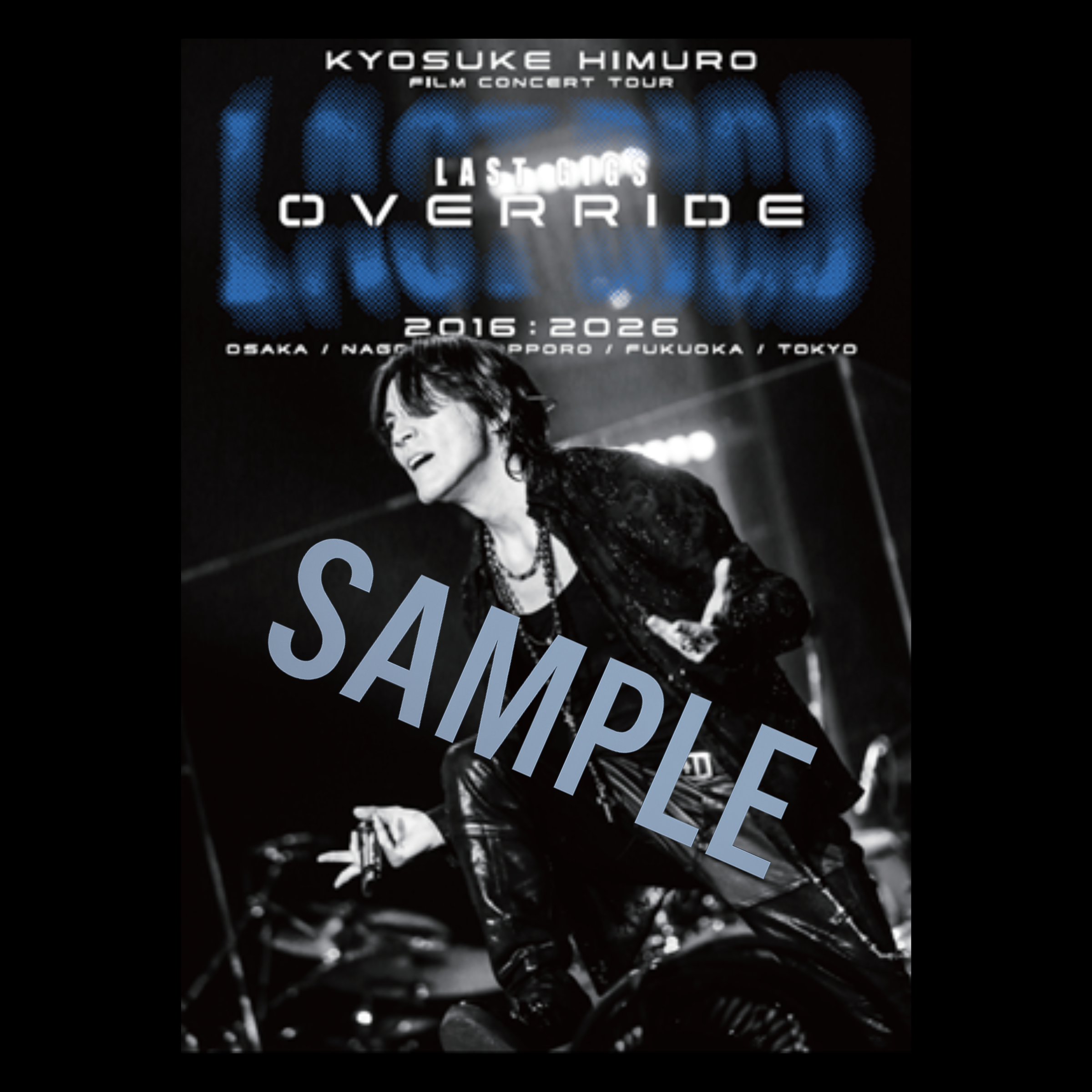 LAST GIGS OVERRIDE Photo T-Shirts（HANEDA）